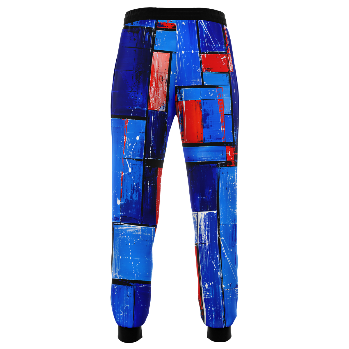 Athletic Joggers, Not Your Basic Electric Grid Athletic Joggers