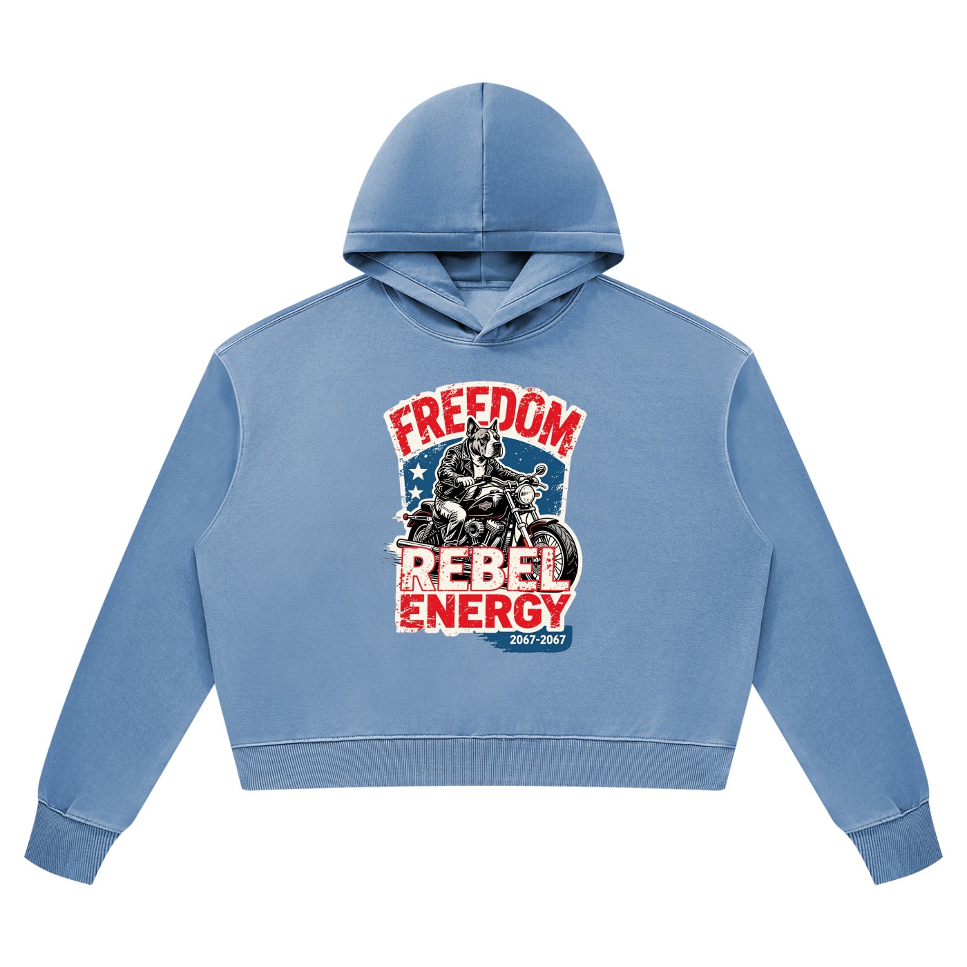 Hoodie, Not Made to Follow – Women’s Vintage Wash Heavyweight Hoodie
