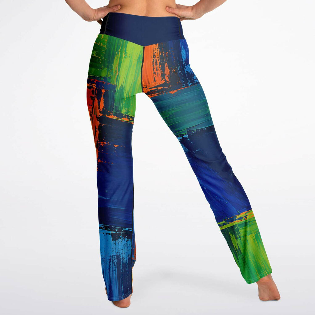 Flare Leggings, Not Boring Flare Leggings – Colour Rush