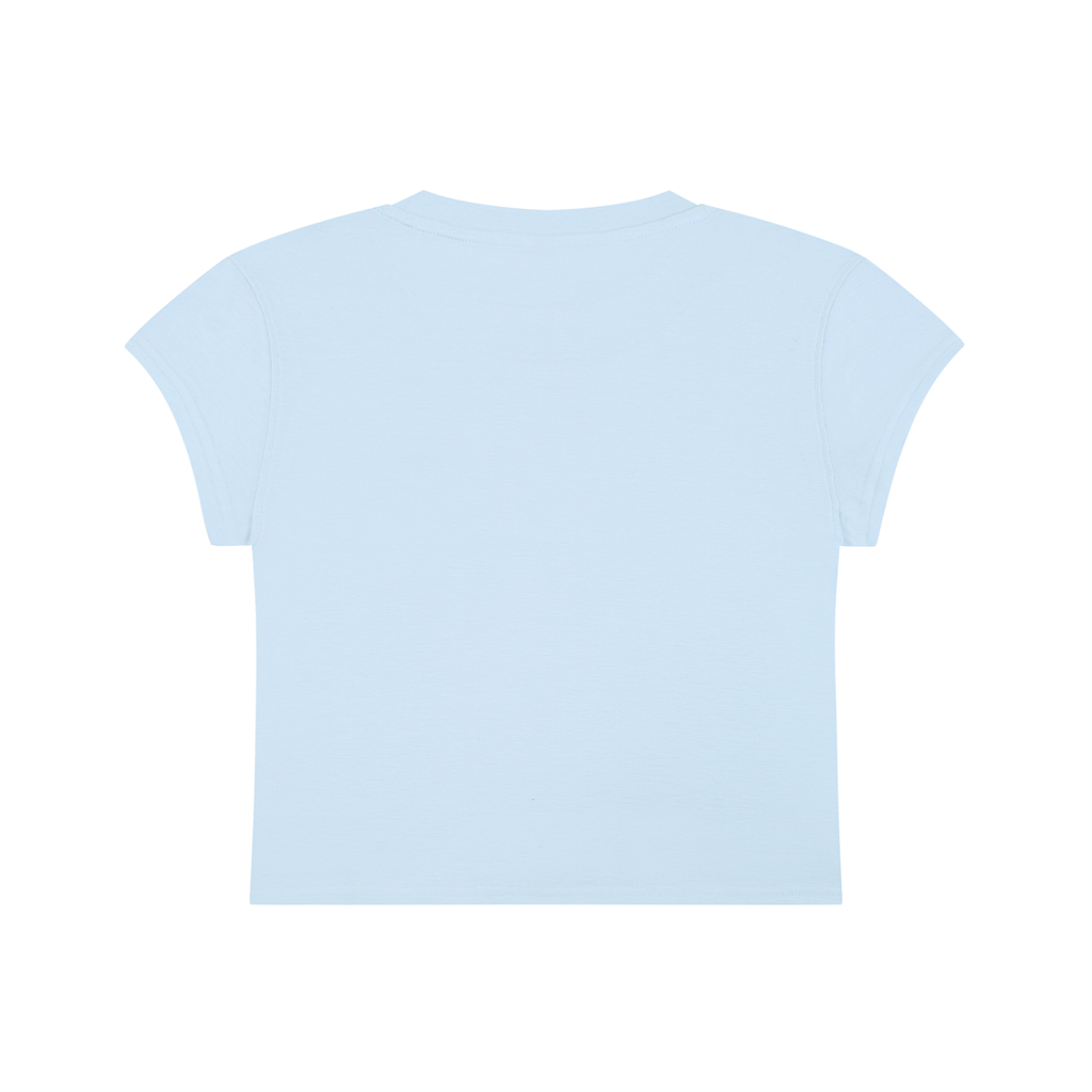 Not Silent Women's Slim-Fit Cropped T-Shirt - Another Day, Nother Servo Run Crop Tee