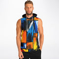 Hoodie, Not Basic Opal Abstract Armhole Hoodie