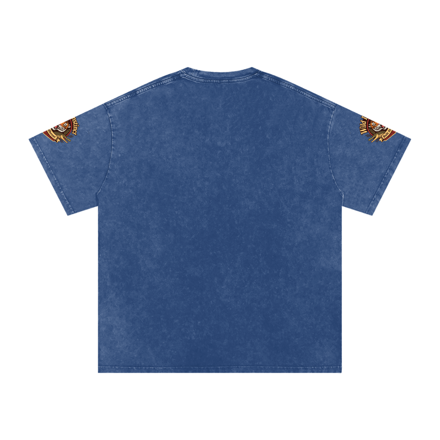 Not Easily Tamed Snow Washed Oversized Cotton T-Shirt