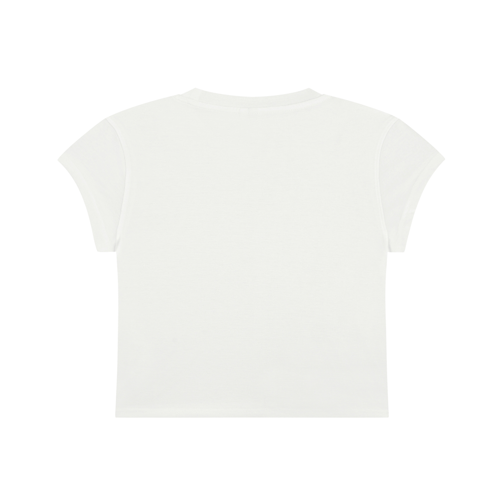 Not Silent Women's Slim-Fit Cropped T-Shirt - Boss Bark Women’s Crop Tee