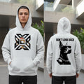 Not Cut From A Cold Palette Snow Wash Fleece Oversize Hoodie Don’t Look Back