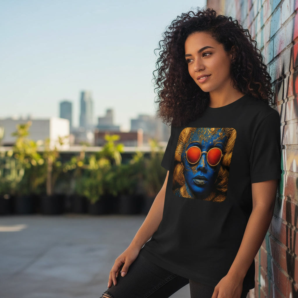 Not Created In Silence Sorona Quick-Dry Cooling T-Shirt Electric Oracle Tee