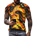 Cotton T-shirt, Not Your Basic Opal Molten Inferno Tee