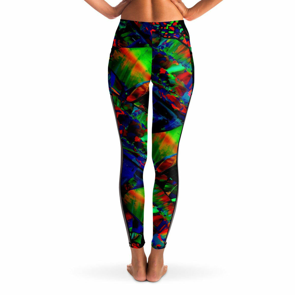 Mesh Pocket Leggings, Not Your Basic Electric Style Pocket Leggings