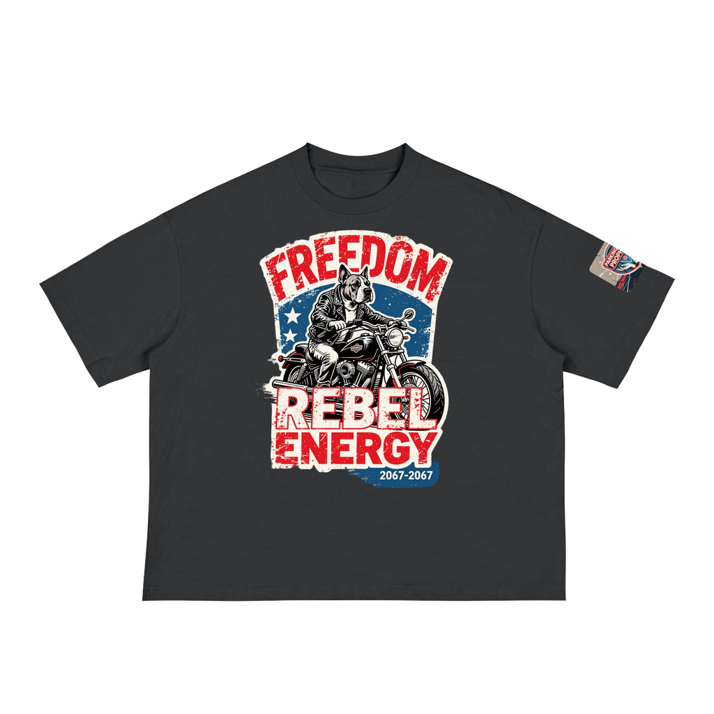 Not The Regular Freedom Runs Wild Boxy Tee