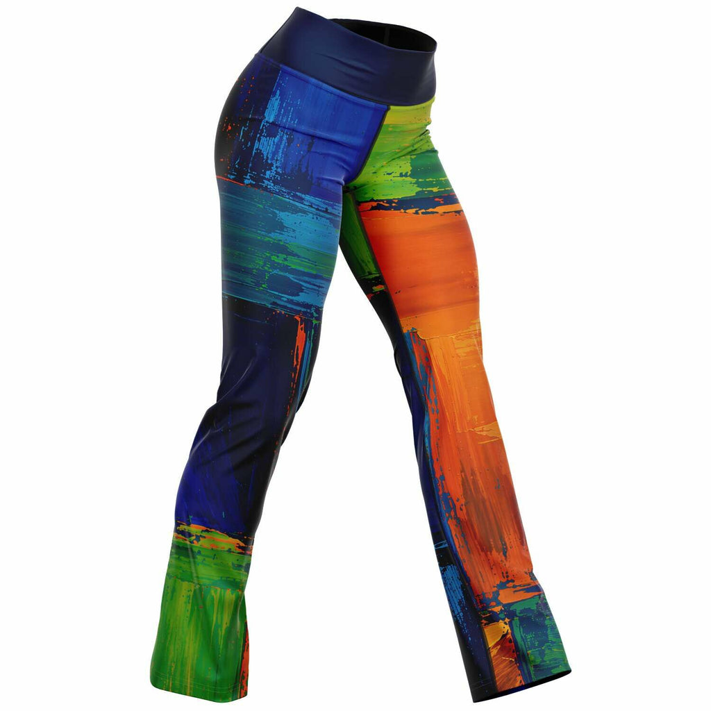 Flare Leggings, Not Boring Flare Leggings – Colour Rush