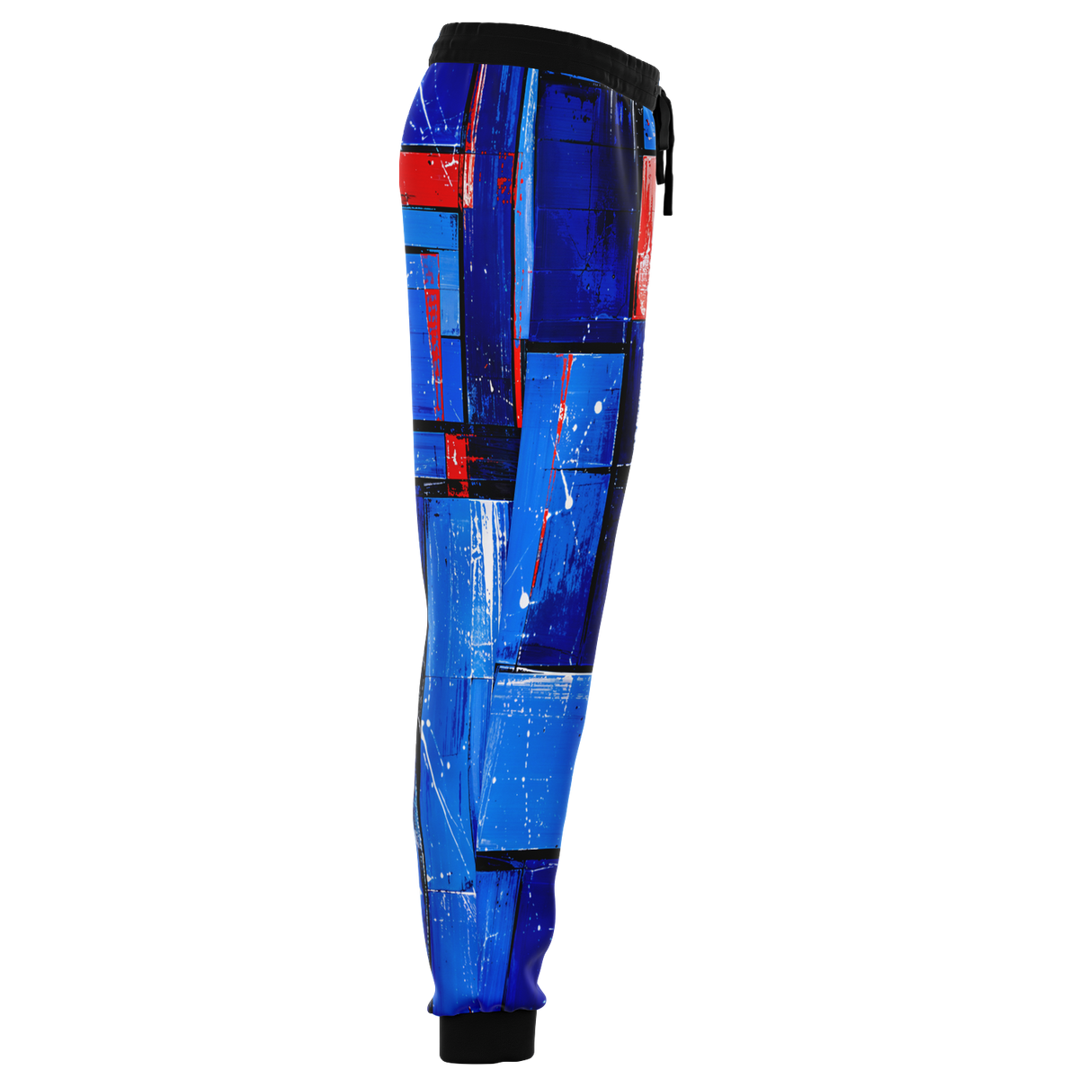 Athletic Joggers, Not Your Basic Electric Grid Athletic Joggers